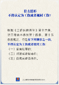 工伤认定排除情形详解：犯罪醉酒自残等不予认定