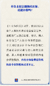 单位未依法缴纳社保费员工可要求补缴权益保护指南