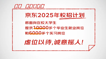 京东总部新园区启用并启动2025校园招聘 提供超万个就业岗位
