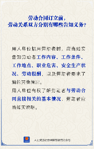 劳动合同签订前双方告知义务详解，保障权益避免纠纷