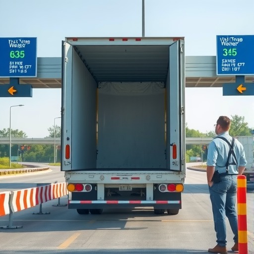 空货车过收费站竟因“超重”被拦下，司机无奈开门：我拉的是一车空气