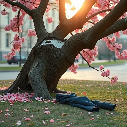 女子攀爬樱花树导致树木受损:从赔偿案例看公众场合个人责任 女子攀爬樱花树导致树木受损:从赔偿案例看公众场合个人责任