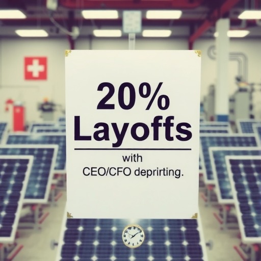 瑞士光伏设备制造商梅耶博格宣布裁员约20%，CEO和CFO离职