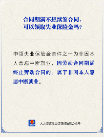 合同期满终止劳动合同是否可申领失业保险金？解读关键条件