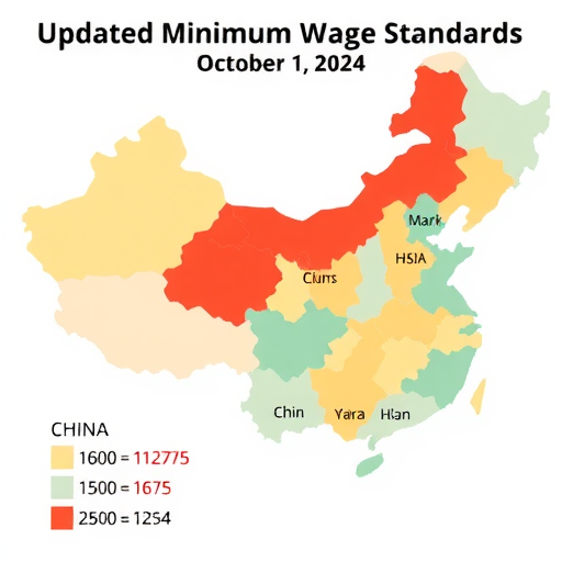 最新全国最低工资标准出炉，多地上调及地区差异分析