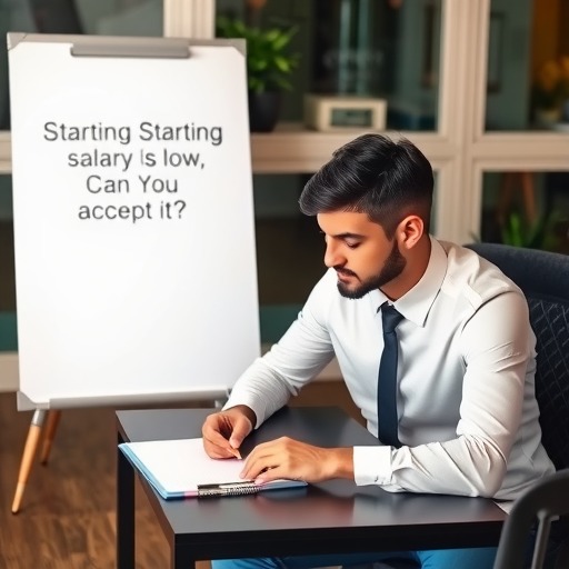 如何回答面试官问：“刚开始工资不高，你可以接受吗”？