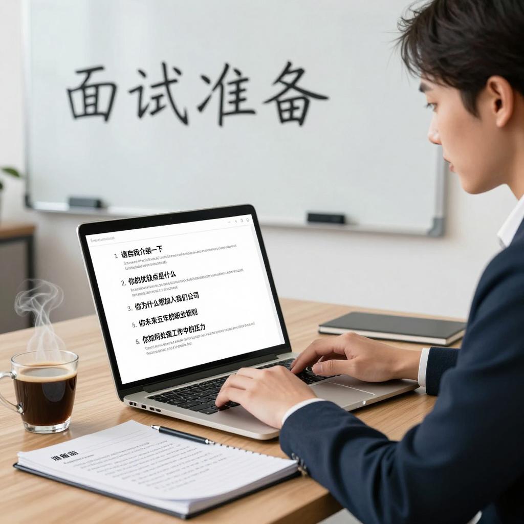 职场技巧之五个常见面试问题的回答