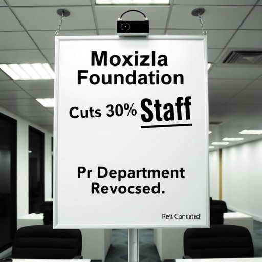 Mozilla基金会裁员30% 推动组织结构重组