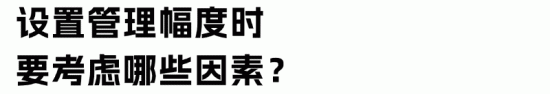 管理幅度影响组织效率与结构优化