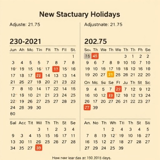 国务院调整法定节假日对20.83和21.75的影响 国务院调整法定节假日对20.83和21.75的影响
