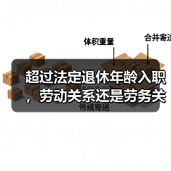 超过法定退休年龄人员用工关系判定