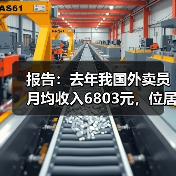 中国外卖员跻身蓝领收入前三,即时零售发展迅猛 中国外卖员跻身蓝领收入前三,即时零售发展迅猛