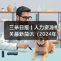 三茅日报丨人力资源相关最新简讯(2024年12月4日) 三茅日报丨人力资源相关最新简讯(2024年12月4日)