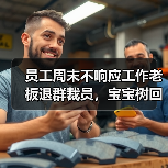员工周末不响应工作老板退群裁员，宝宝树回应
