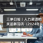 三茅日报丨人力资源相关最新简讯（2024年12月3日）