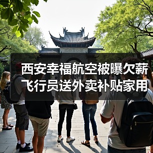 西安幸福航空被曝欠薪 飞行员送外卖补贴家用