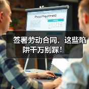 签署劳动合同，这些陷阱千万别踩！