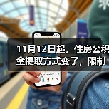 11月12日起,住房公积金提取方式变了,限制全面放开! 11月12日起,住房公积金提取方式变了,限制全面放开!