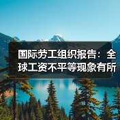 国际劳工组织报告：全球工资不平等现象有所减少