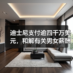迪士尼支付逾四千万美元，和解有关男女薪酬差异指控