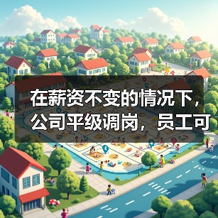 在薪资不变的情况下,公司平级调岗,员工可以拒绝吗? 在薪资不变的情况下,公司平级调岗,员工可以拒绝吗?
