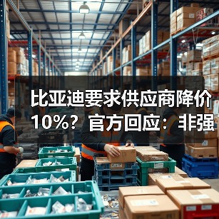 比亚迪供应商降价要求引关注 销量目标与行业竞争 比亚迪供应商降价要求引关注 销量目标与行业竞争