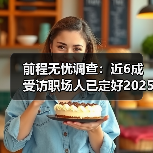 前程无忧调查：近6成受访职场人已定好2025目标，90后规划意识强