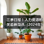 三茅日报丨人力资源相关最新简讯（2024年12月27日）