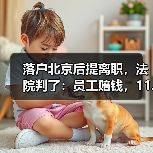 劳动者辞职后拒赔仍工作 法院判决劳动关系解除