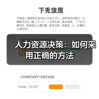 提升HR决策质量的策略与RED模型应用