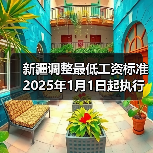 新疆上调最低工资标准 分三档执行