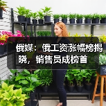 俄罗斯工资整体上涨25% 销售和司机涨势领跑