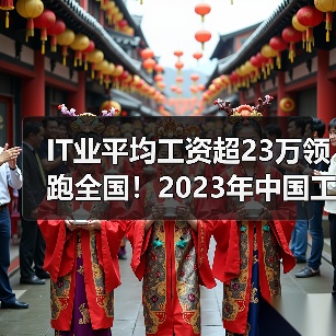 IT业平均工资超23万领跑全国！2023年中国工资增长深度解读