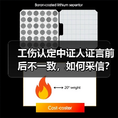 工伤认定中证人证言前后不一致，如何采信？