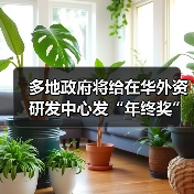 多地政府将给在华外资研发中心发“年终奖” 多地政府将给在华外资研发中心发“年终奖”