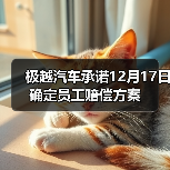 极越汽车员工与百度吉利达成共识 12月17日确定赔偿方案 极越汽车员工与百度吉利达成共识 12月17日确定赔偿方案
