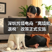深圳跨境电商“离境即退税”政策正式实施 深圳跨境电商“离境即退税”政策正式实施