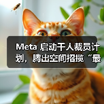 Meta 启动千人裁员计划，腾出空间招揽“最顶尖”人才
