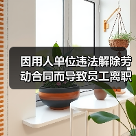 因用人单位违法解除劳动合同而导致员工离职的，不能成为拒付年终奖的理由
