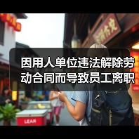 因用人单位违法解除劳动合同而导致员工离职的，不能成为拒付年终奖的理由