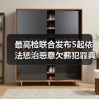 最高检联合发布5起依法惩治恶意欠薪犯罪典型案例 最高检联合发布5起依法惩治恶意欠薪犯罪典型案例