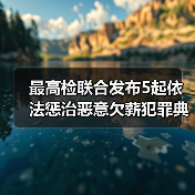 最高检联合发布5起依法惩治恶意欠薪犯罪典型案例 最高检联合发布5起依法惩治恶意欠薪犯罪典型案例