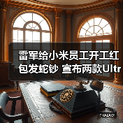 雷军给小米员工开工红包发蛇钞 宣布两款Ultra月底见 雷军给小米员工开工红包发蛇钞 宣布两款Ultra月底见
