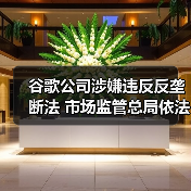谷歌公司涉嫌违反反垄断法 市场监管总局依法决定立案调查 谷歌公司涉嫌违反反垄断法 市场监管总局依法决定立案调查