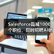 Salesforce裁减1000个职位，同时招聘AI销售人员