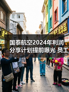 国泰航空2024年利润分享计划提前曝光 员工将获至少四周薪酬奖励