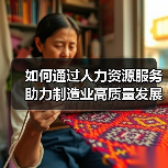 如何通过人力资源服务助力制造业高质量发展？人社部最新部署