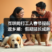 互联网打工人春节提前返乡潮:假期延长成新趋势? 互联网打工人春节提前返乡潮:假期延长成新趋势?
