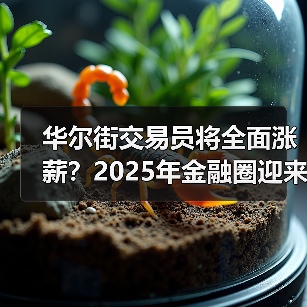 华尔街交易员将全面涨薪？2025年金融圈迎来高回报