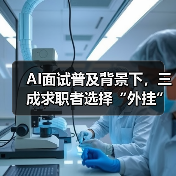 AI面试普及背景下，三成求职者选择“外挂”应对
